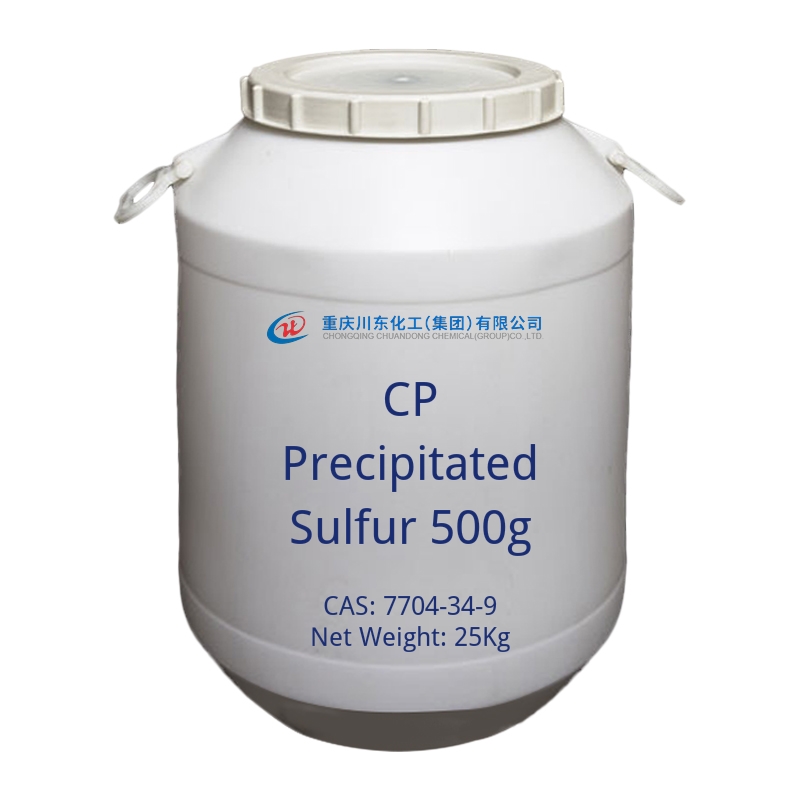 CP Precipitated Sulfur 500g-cas-7704-34-9